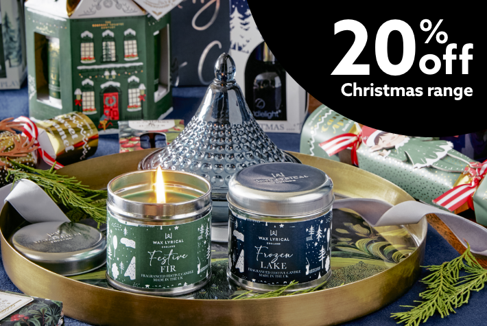 20% off candles