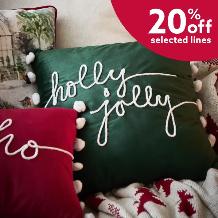 20% off selected lines