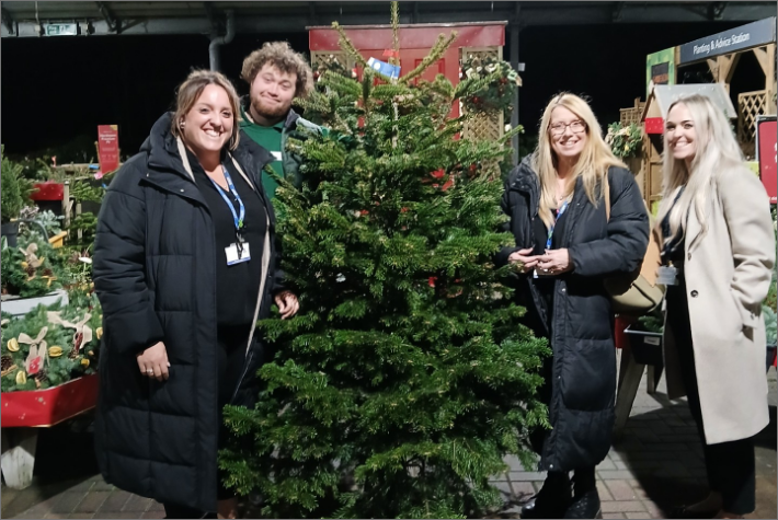 Community Christmas trees