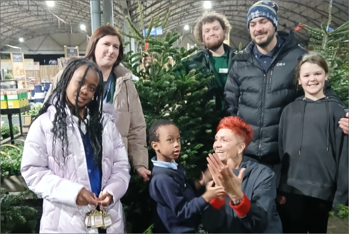 Community Christmas trees