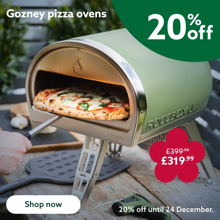 20% off Gozney pizza ovens