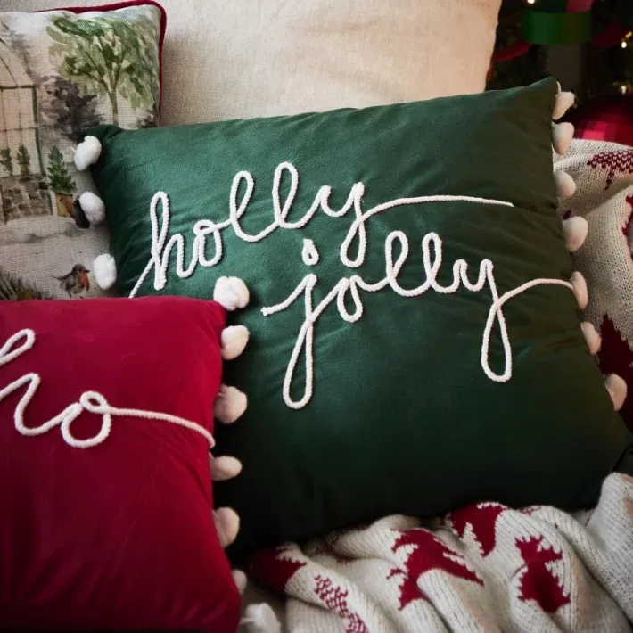 Christmas cushions & throws