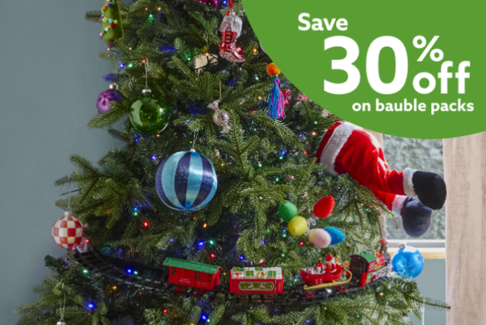 Christmas baubles & tree decorations