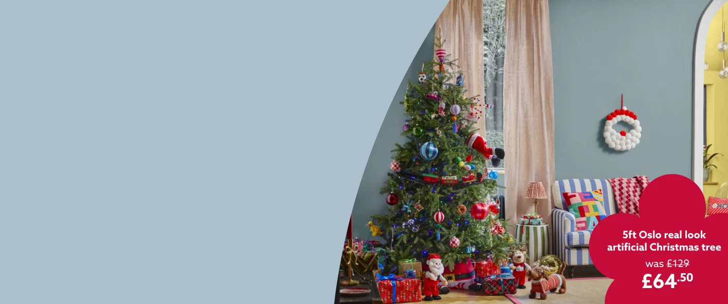 50% off Selected artificial trees