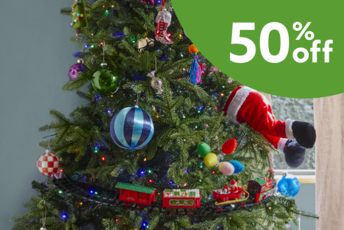50% off All Christmas baubles