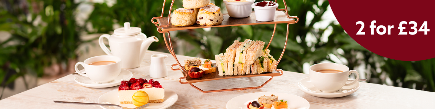 Luxury Afternoon Tea 2 x £34