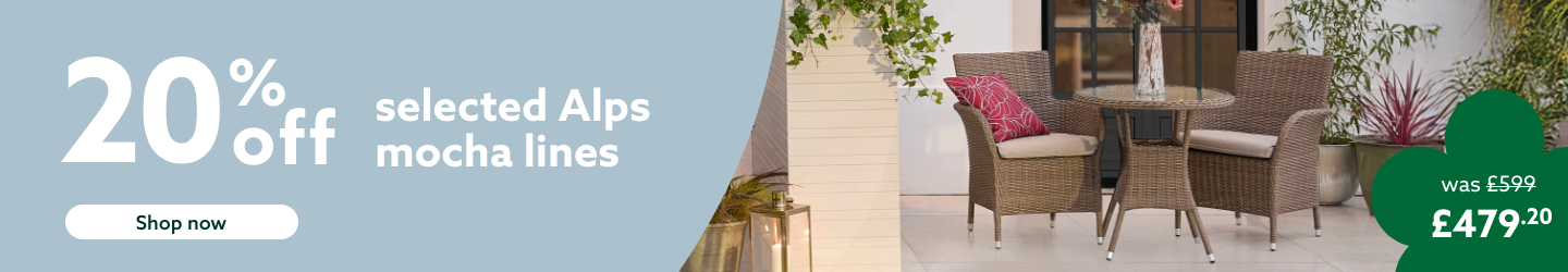 20% off selected Alps Mocha lines