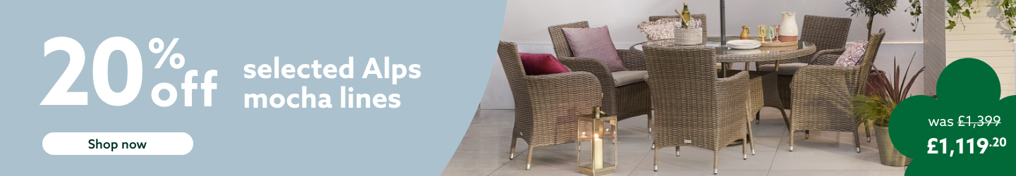 20% off selected Alps Mocha lines