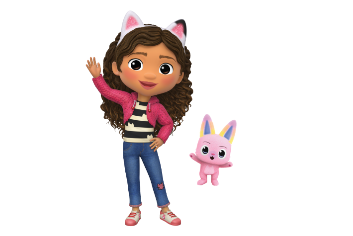 Hop into Spring with Gabby andEggy the Easter Kitty Bunny