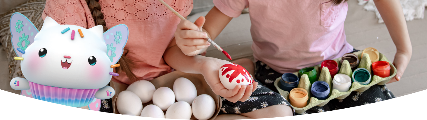 Easter egg decorating