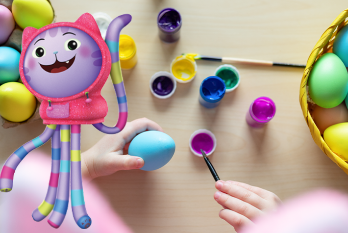 Easter egg decorating