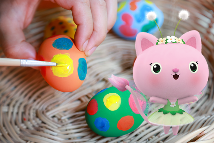 Easter egg decorating