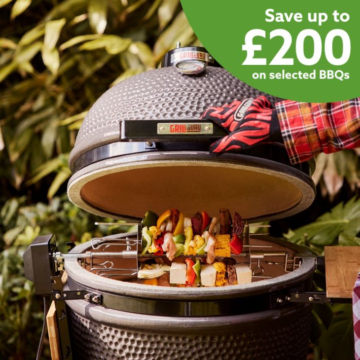 Save up to £200 on selected BBQs