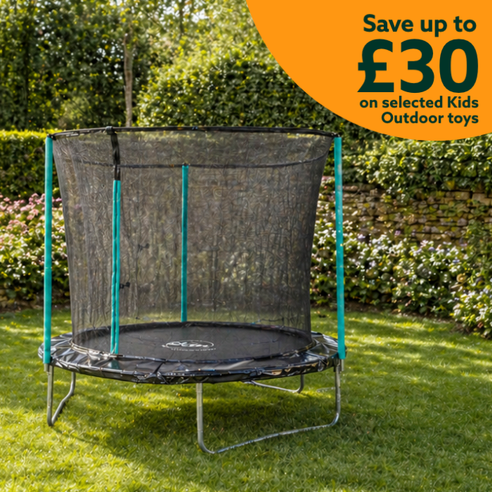 Save up to £30 on selected Kids Outdoor toys