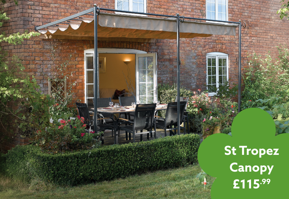 Relax outdoors in any weather