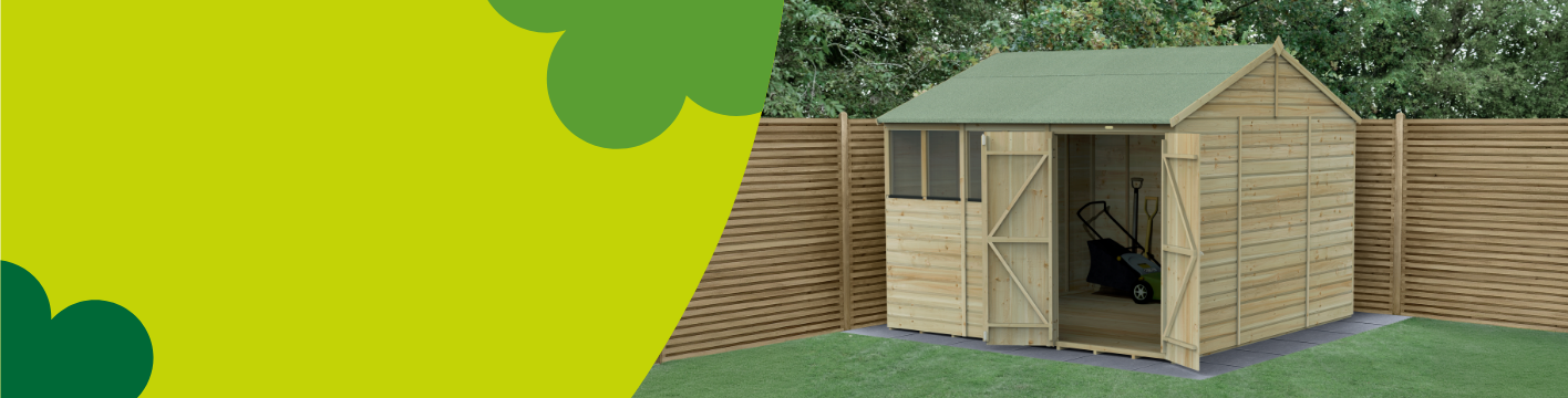 Reverse apex sheds