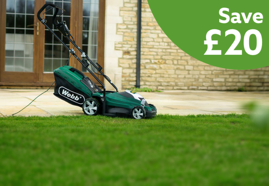 Save £20 Garden machinery