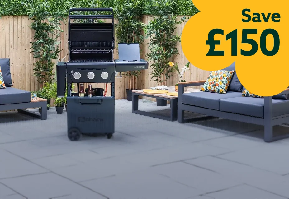 Save £150 on Sahara X350 BBQ