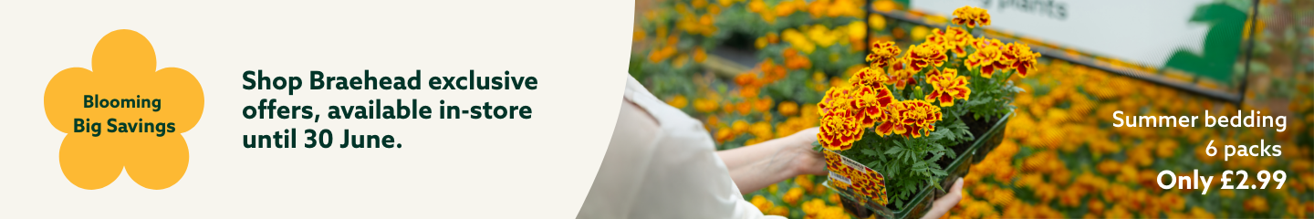Blooming Big Savings-Braehead exclusive offers