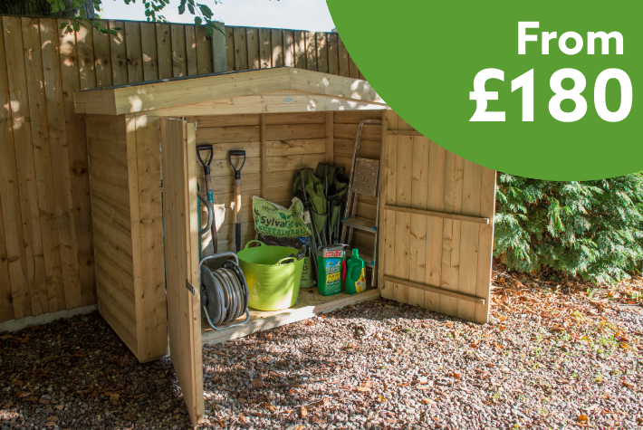 Garden sheds & storage