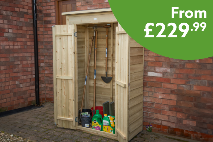 Garden sheds & storage