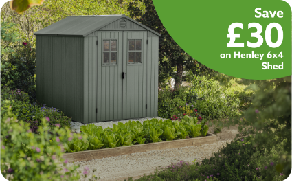 £30 off Henley 6x4 Shed