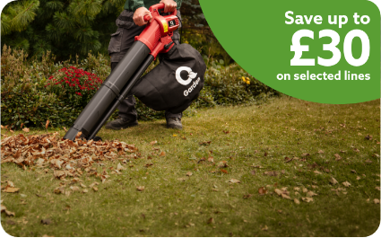 Up to £30 off garden machinery