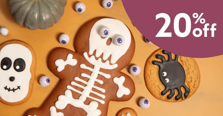 20% Halloween food
