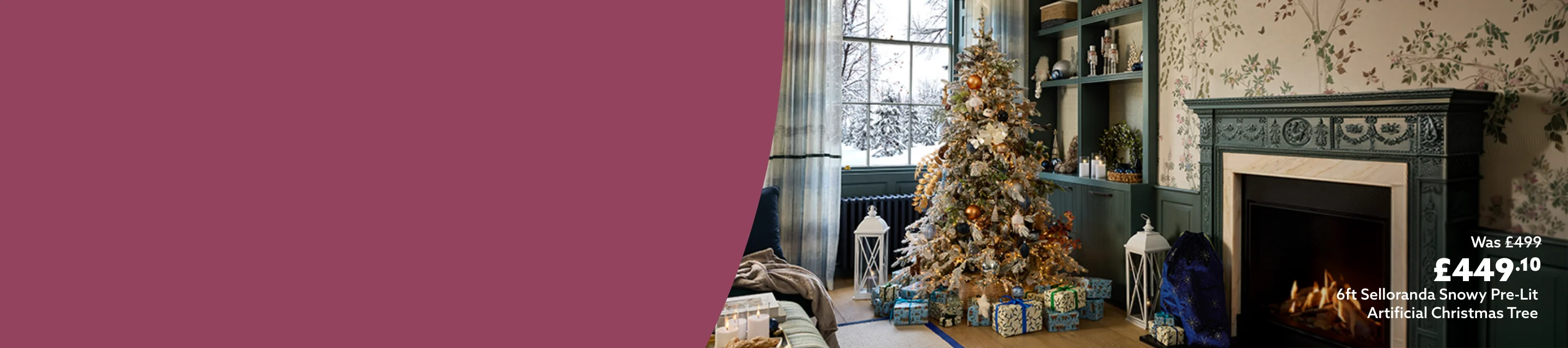 10% off Selloranda artificial Christmas tree range