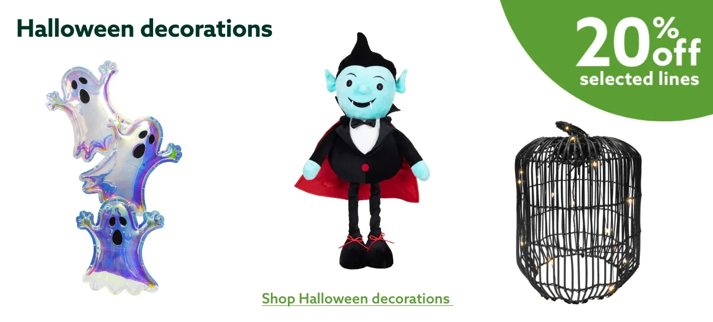 20% off Halloween Decorations
