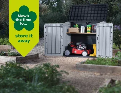 Now’s the time to store it away