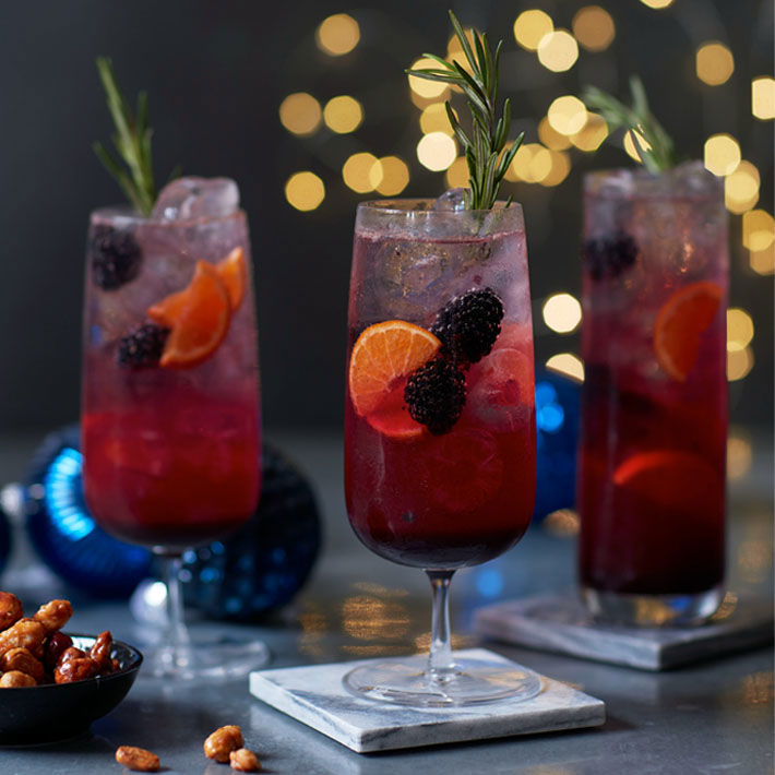 virgin bramble and rosemary spritz