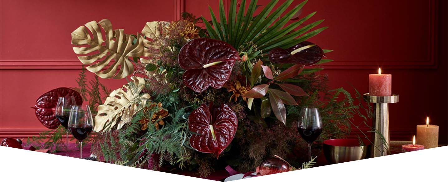 fantasy floral centrepiece