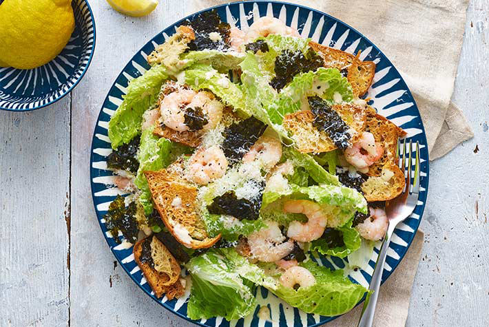 Prawn Caesar Salad