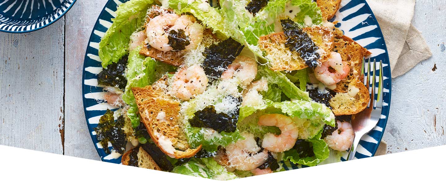 Prawn Caesar Salad