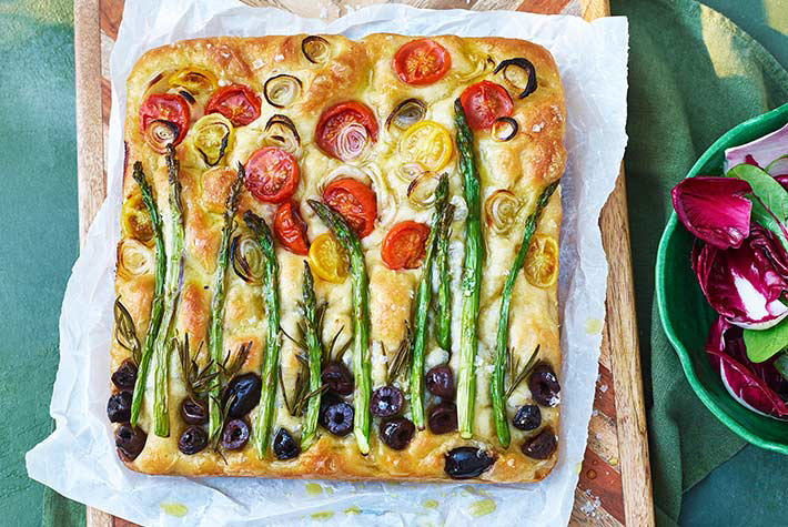 No-knead Picture Book Focaccia