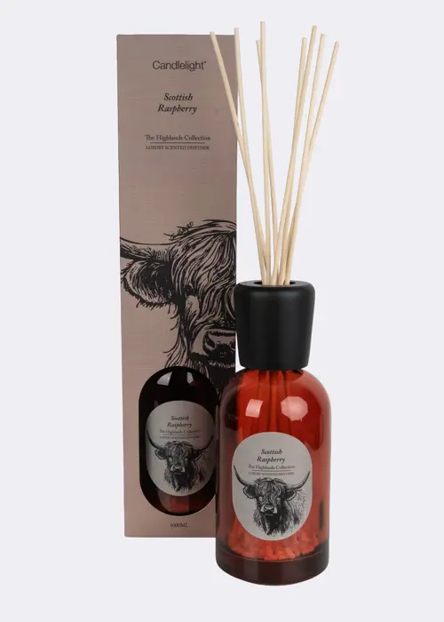 A photo of Scottish Raspberry Extra-Large 1000ml Reed Diffuser