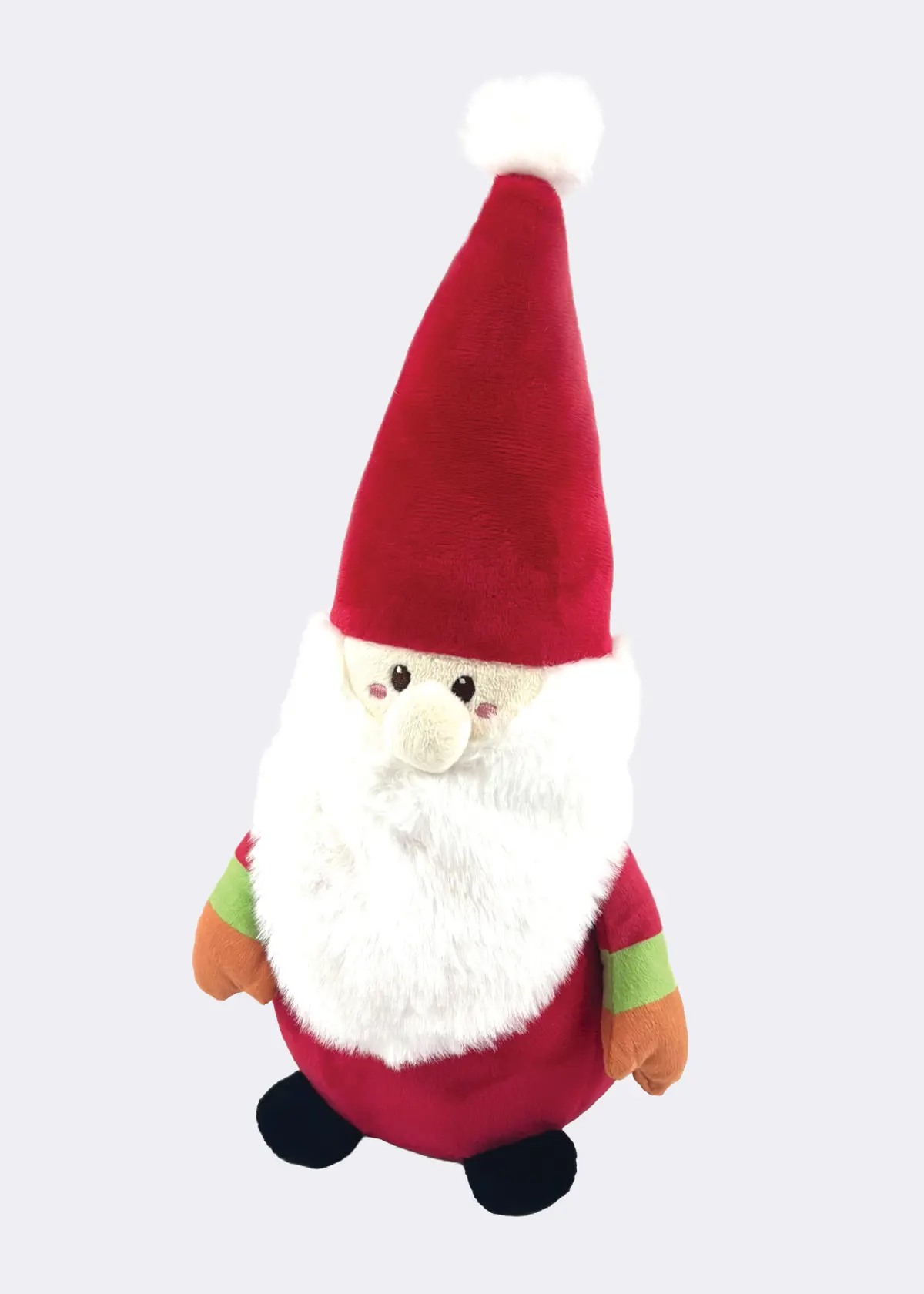 A photo of Santa Paws Squeaker Body Dog Toy