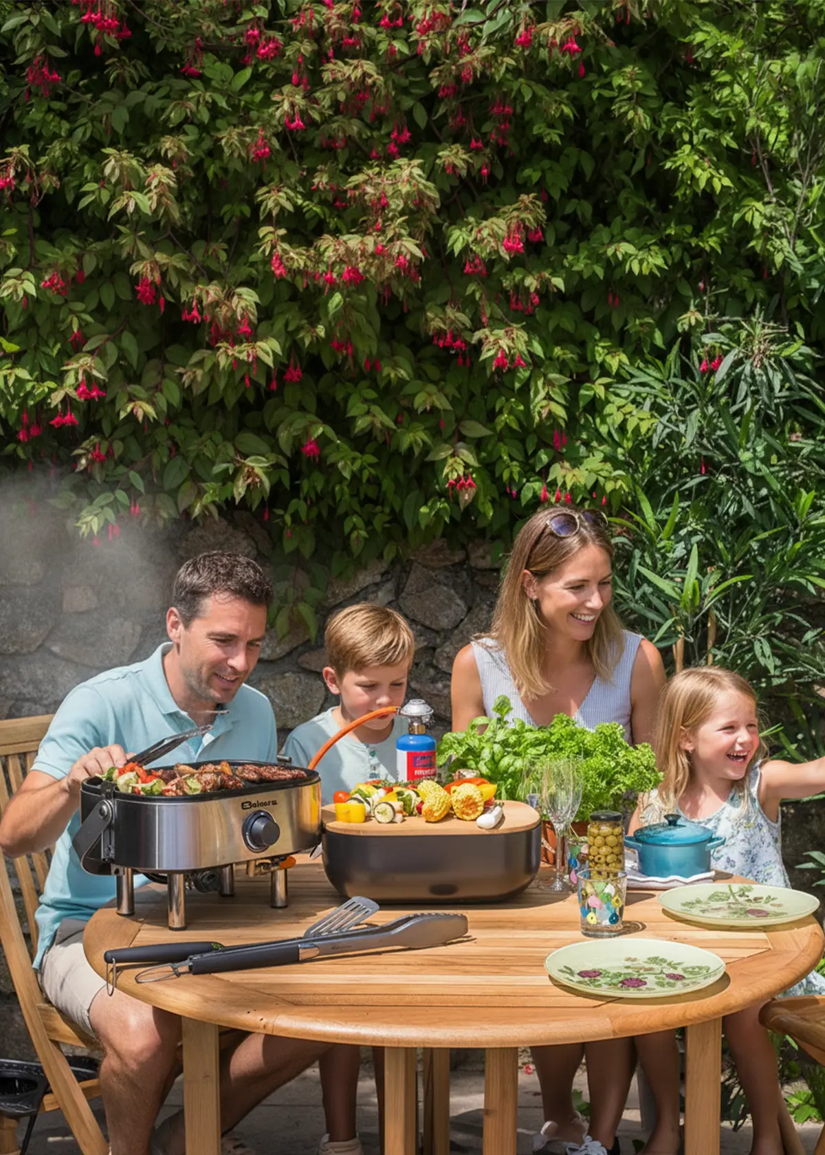 A photo of Sahara Mini Tabletop Stainless Steel Gas BBQ