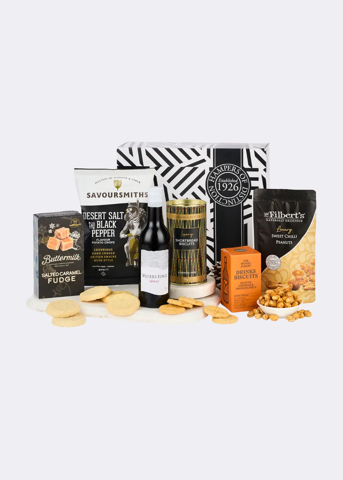 A photo of Wine & Treats Gift Box