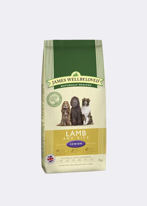A photo of James Wellbeloved Senior Lamb and Rice 2kg