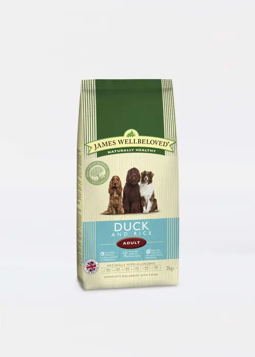 A photo of James Wellbeloved Adult Duck & Rice 2kg