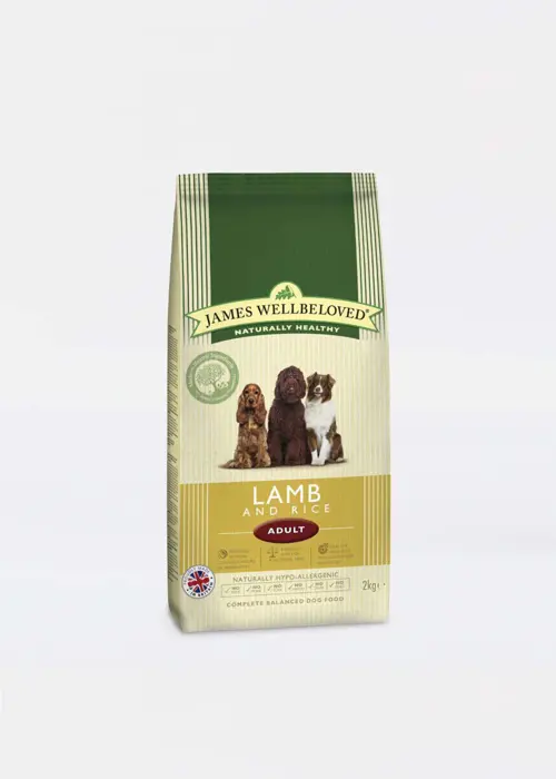 A photo of James Wellbeloved Adult Lamb & Rice 2kg