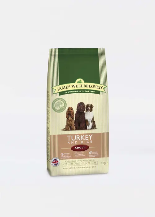 A photo of James Wellbeloved Adult Turkey & Rice 2kg