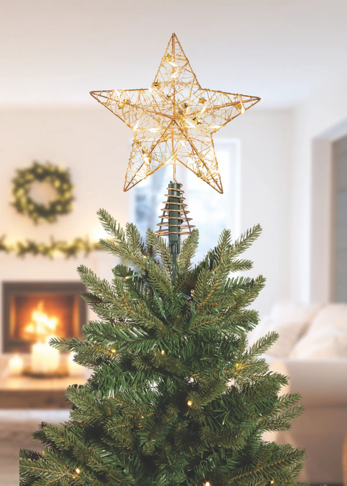 A photo of 33cm Christmas Tree Topper Holder