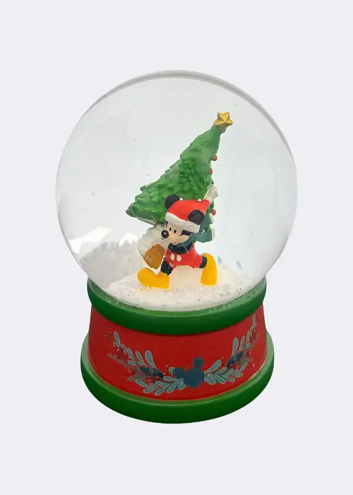 A photo of Disney Mickey Mouse Snow Globe 11cm