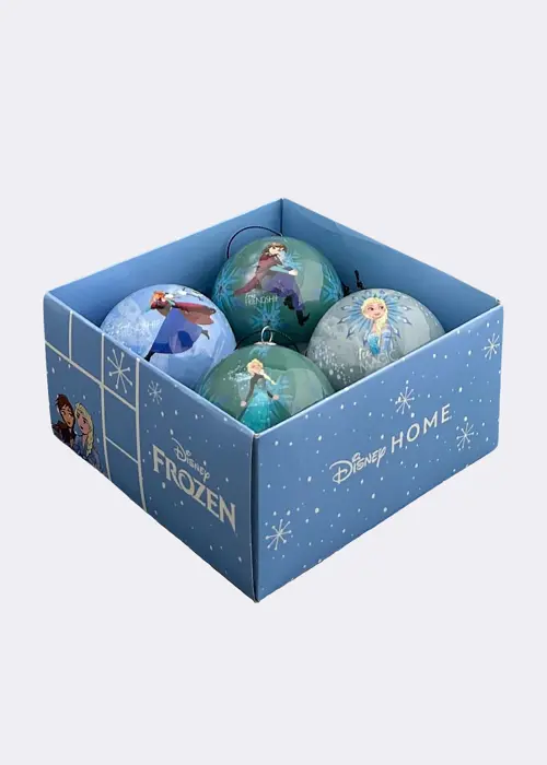 A photo of Disney Frozen Bauble Box 4 Pack