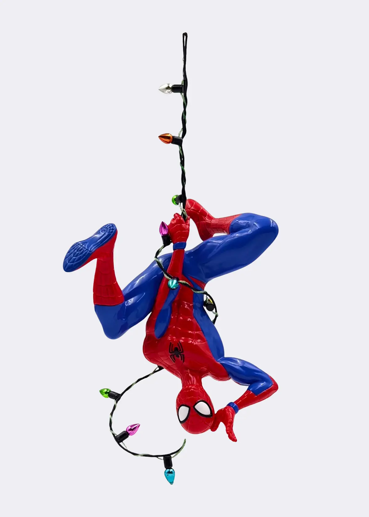 A photo of Disney 3D Hanging Spider-Man Light String Hanging Ornament