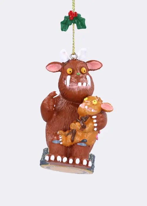 A photo of Gruffalo & Gruffalo's Child Resin Hanging Decoration