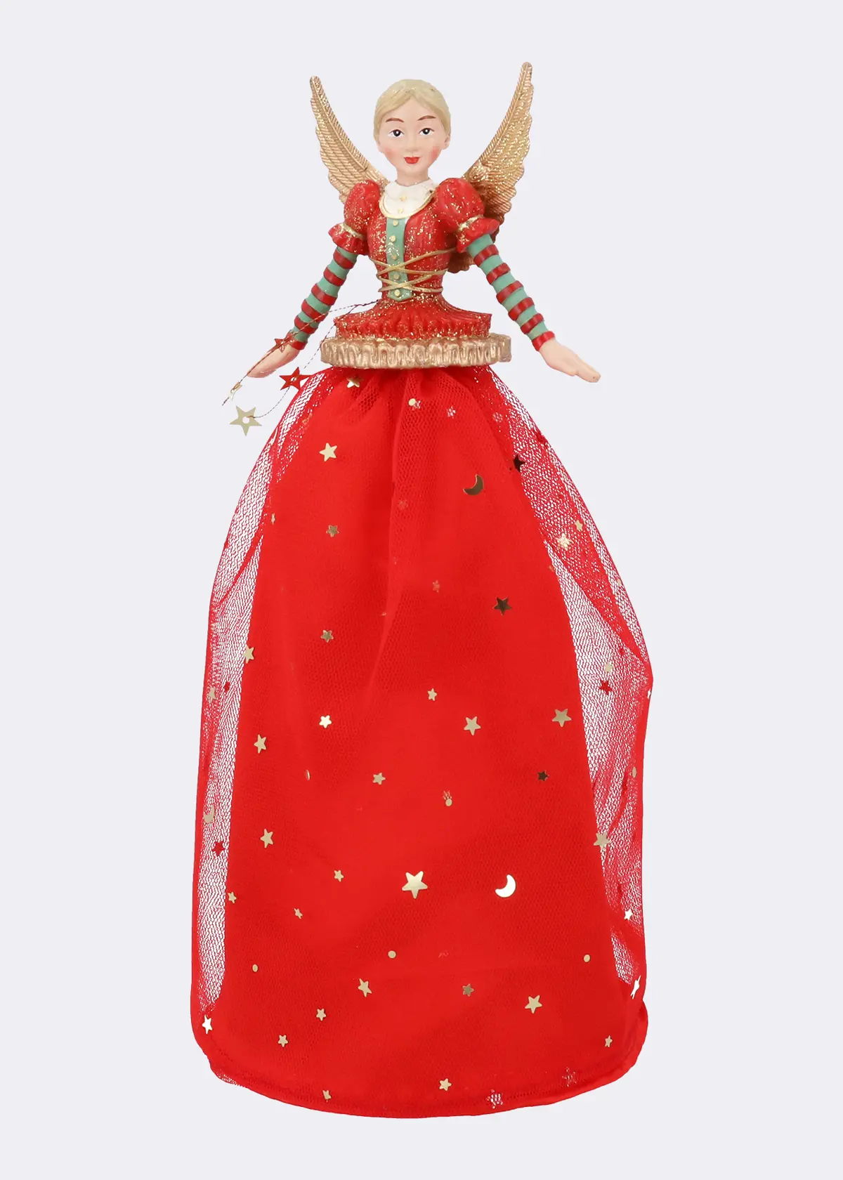 A photo of Circus Fairy Large Tree Topper 29cm
